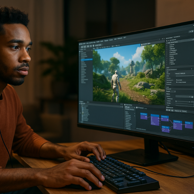 What is unity game development