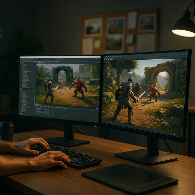 Unity 3D for Game App Development
